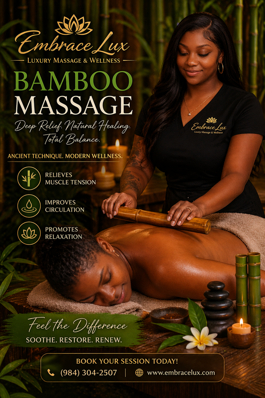 Lux Hot Bamboo Massage